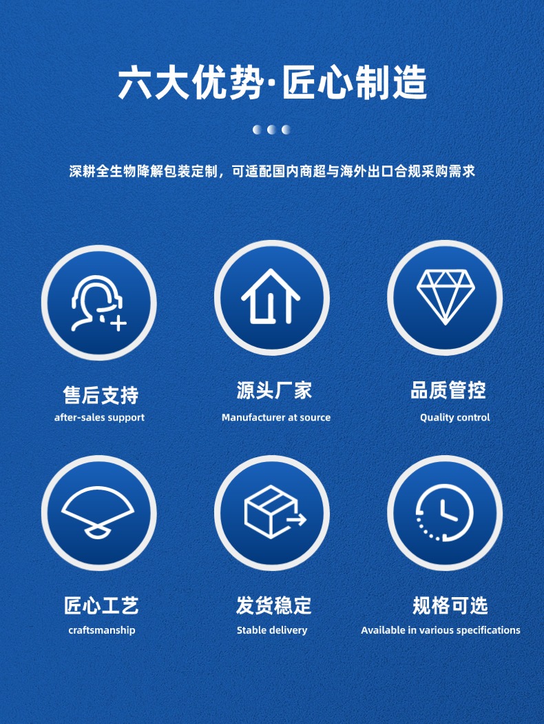 企业定制可降解包装｜品牌专属环保包装定制服务介绍